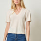 Short Slv Vneck Sweater