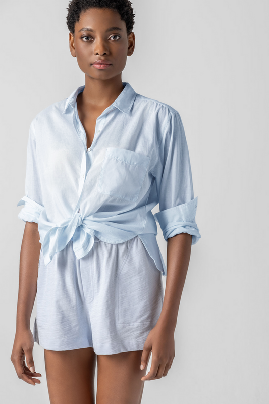 Relaxed Long Sleeve Button Down