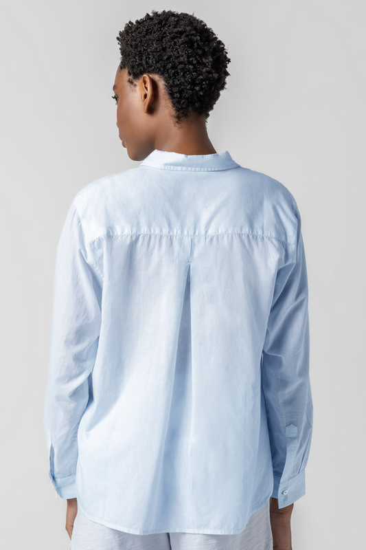 Relaxed Long Sleeve Button Down