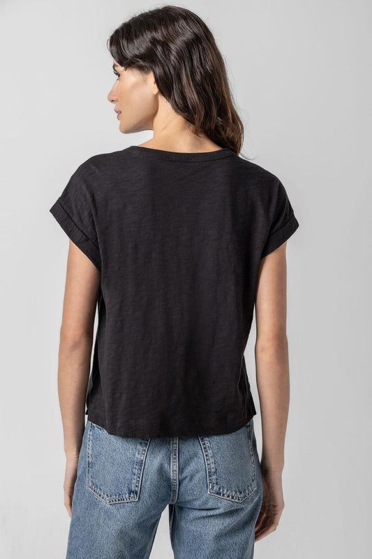 Sleeveless Boxy Crewneck