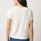 Relaxed Short Sleeve V-neck Tee