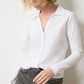 Split Collar Button Down