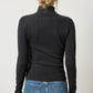 Rib Slub Turtleneck