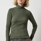 Rib Slub Turtleneck
