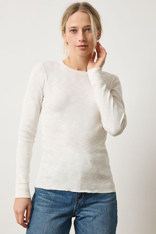 Rib Slub L/S Crew