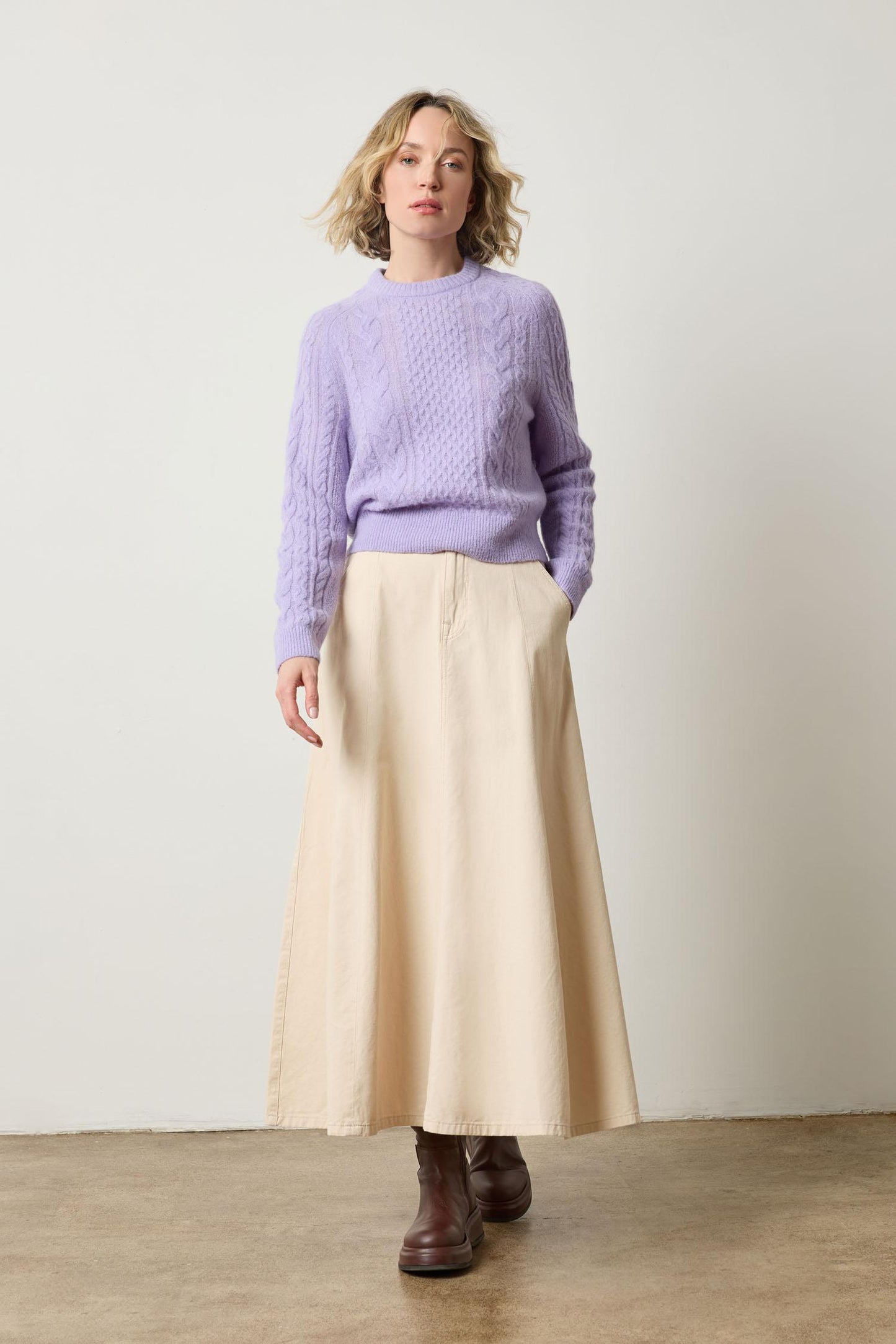 Mixed Stitch Pullover