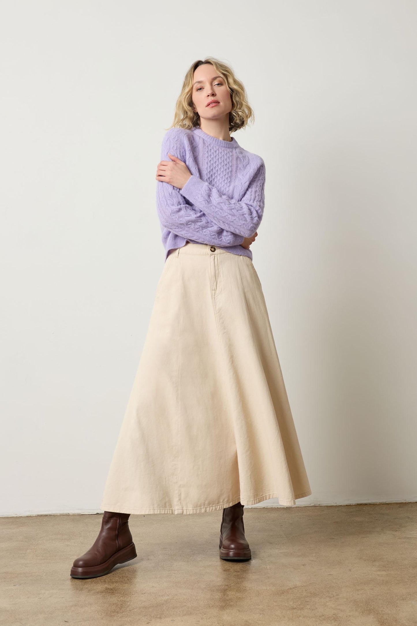 Mixed Stitch Pullover