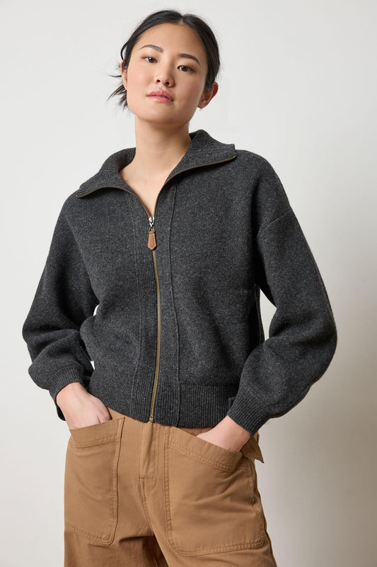 Zip Front Bomber