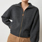 Zip Front Bomber