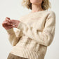 Open Stitch Crewneck