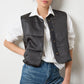 Satin Quilted Vest