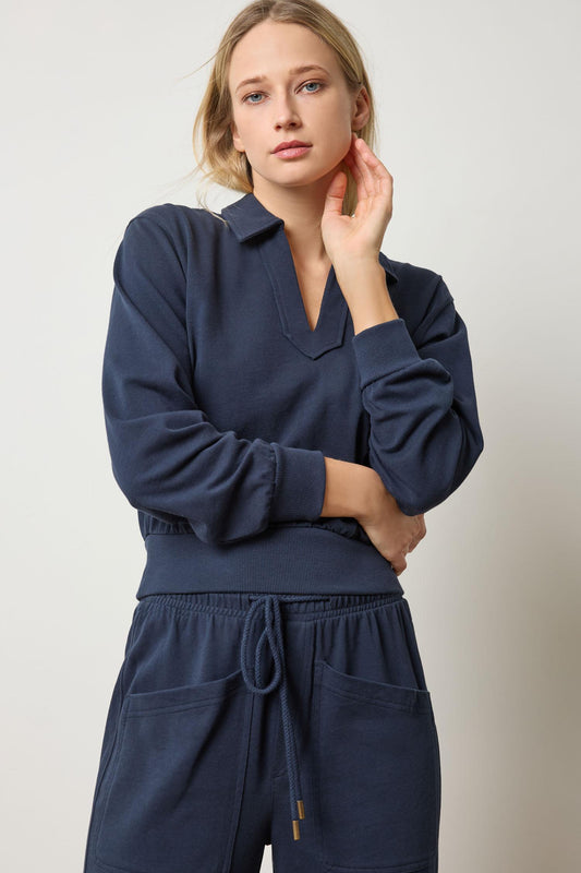 Drop Shoulder Polo