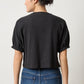 Pleated Sleeve Top