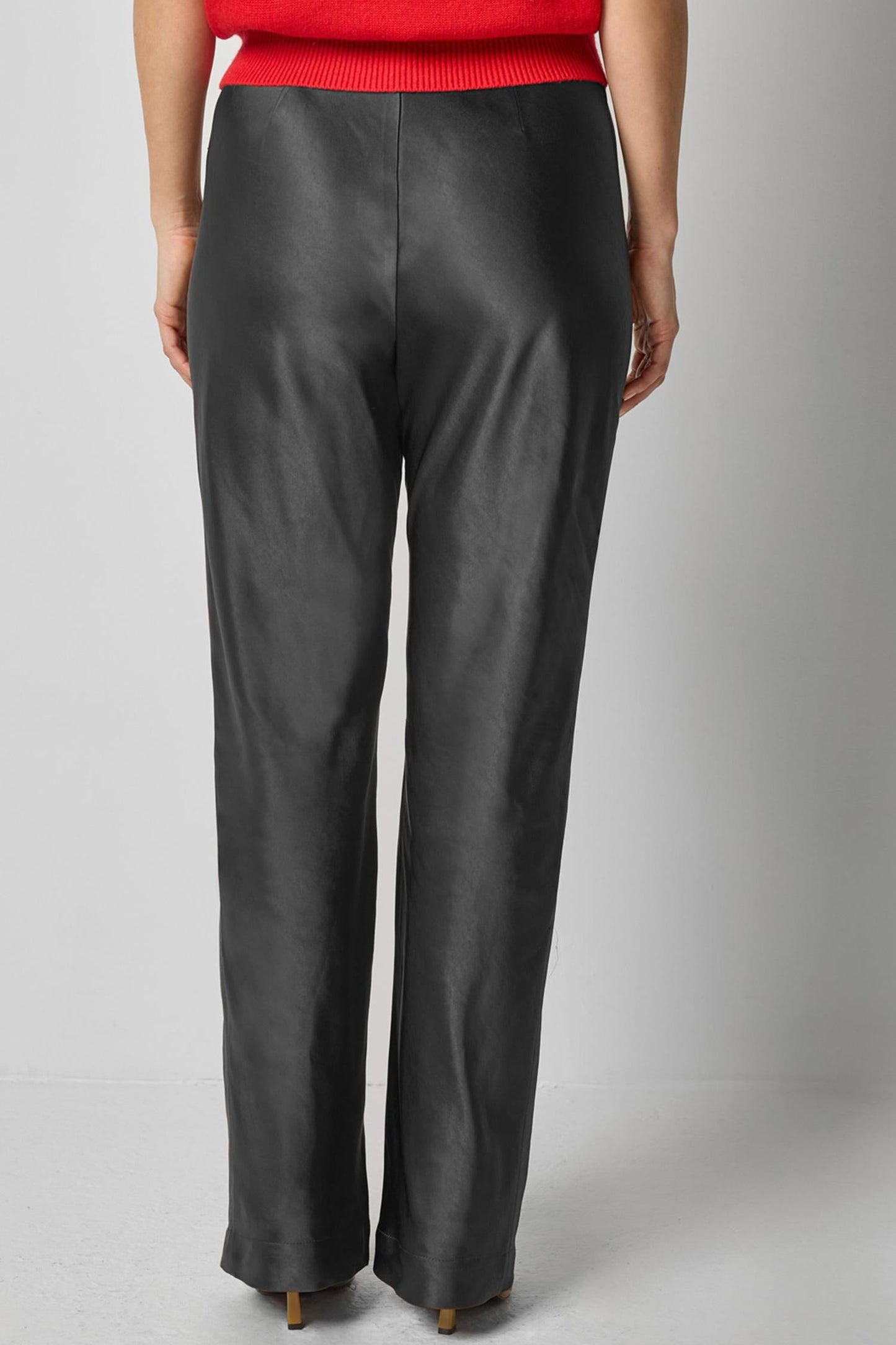 Satin Clean Front Pant