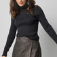 Slim Rib Turtleneck