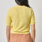 Open Stitch V-Neck Cardigan