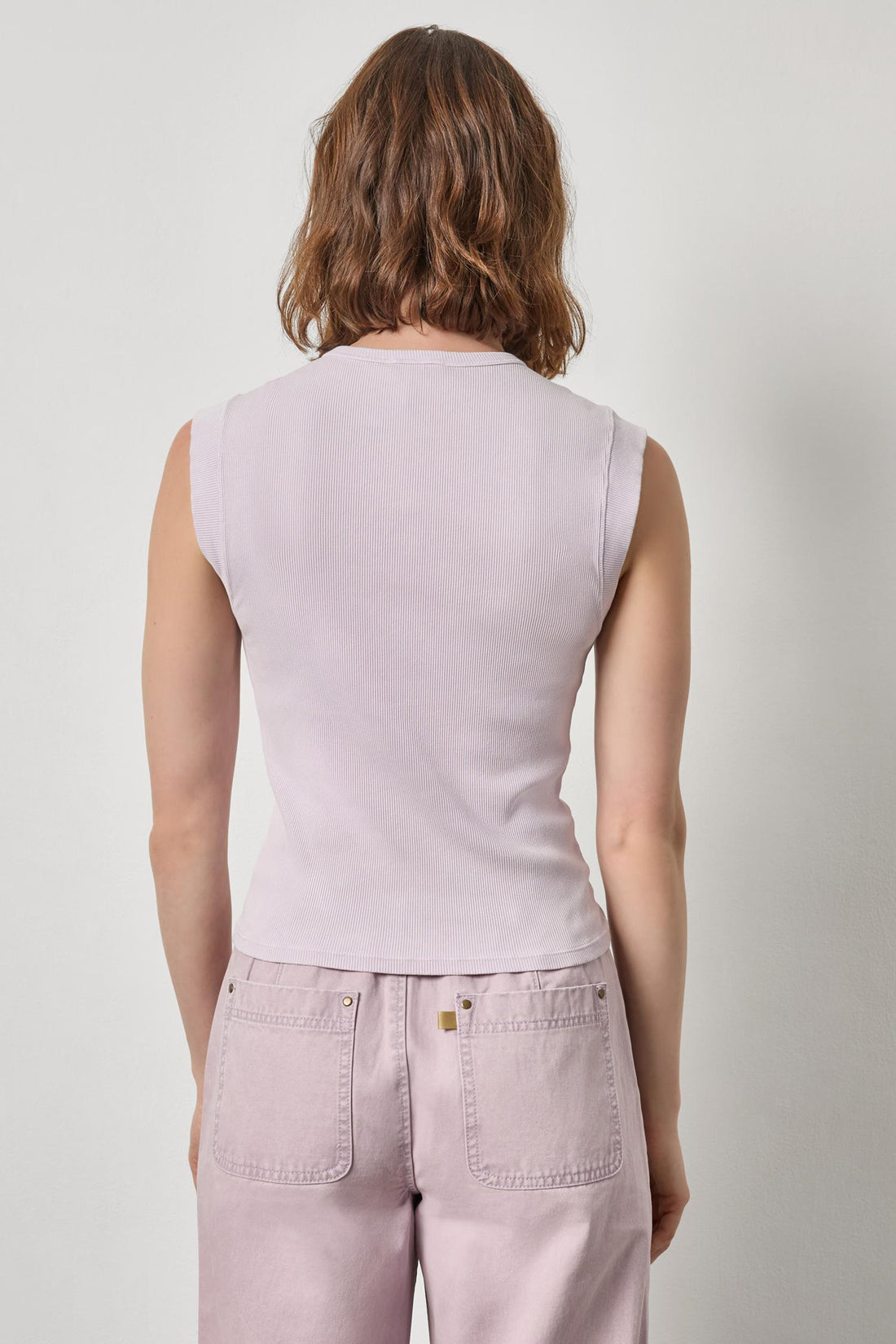 Sunwashed Cap Sleeve Henley