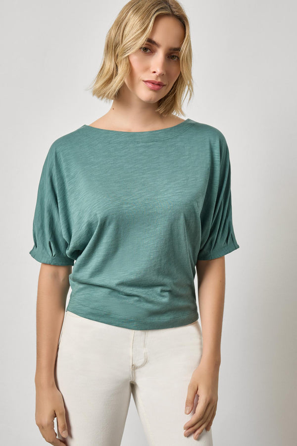 Darted Sleeve Dolman Wedge