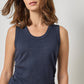 Vintage Side Pleat Tank