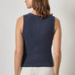 Vintage Side Pleat Tank