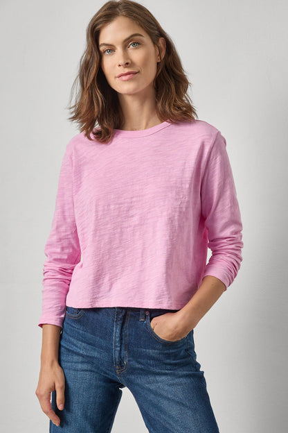 Long Sleeve Cropped Boyfriend