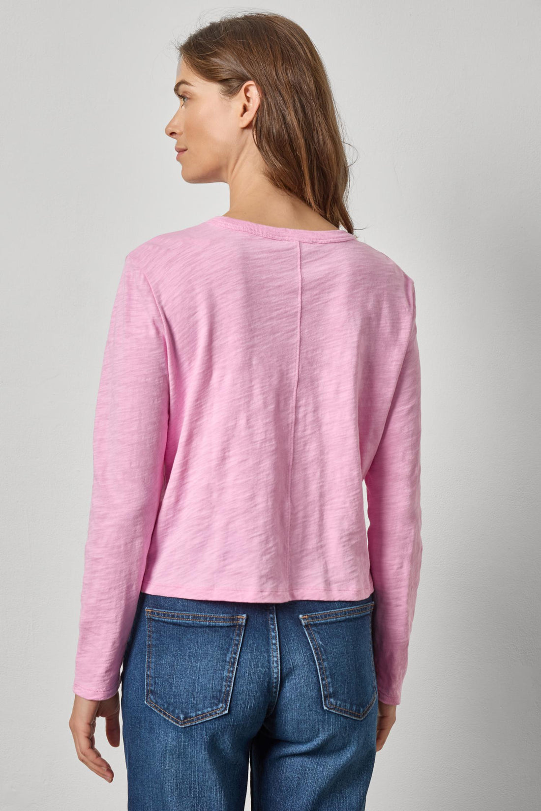 Long Sleeve Cropped Boyfriend