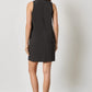 Sleeveless Pleat Pocket Dress