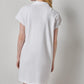 Textured Terry Tunic Dress