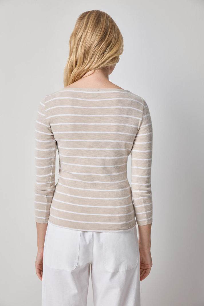 Striped Boatneck