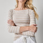 Striped Boatneck