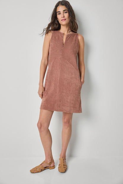 Terry Zip Dress