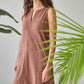 Terry Zip Dress