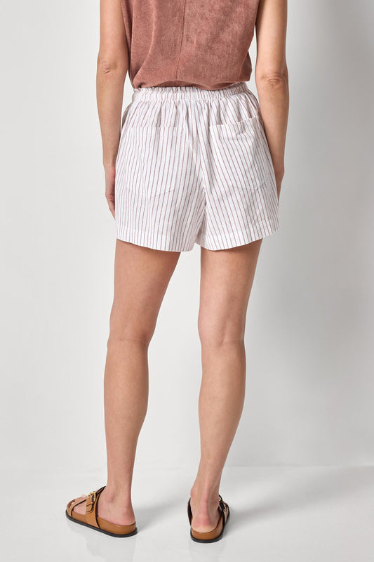 Striped Drawstring Short