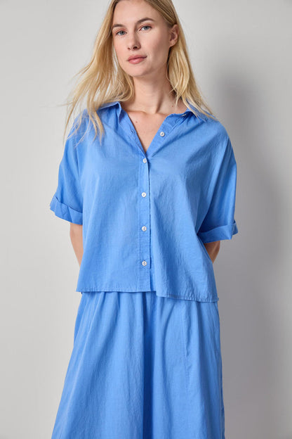 Elbow Sleeve Button Down