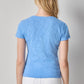 Twisted Binding V-Neck