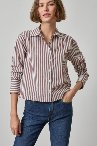 Straight Fit Button Down
