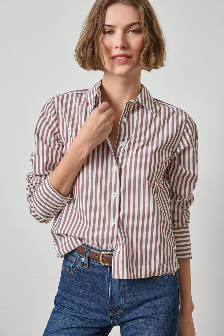 Straight Fit Button Down