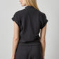 Zip Mock Neck