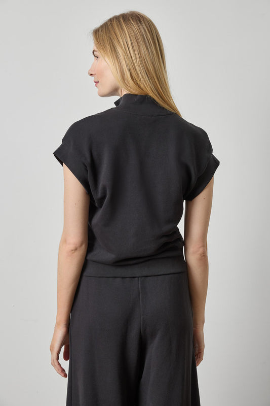 Zip Mock Neck
