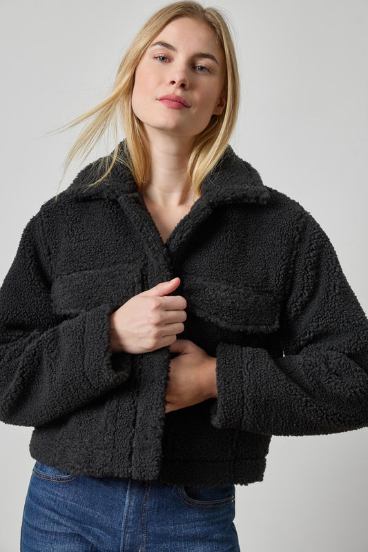 Sherpa Collared Jacket