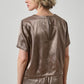Slub Woven Darted Top