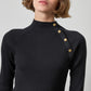 Button Neck Sweater