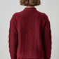 Relaxed Cable Knit Sweater