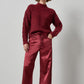 Relaxed Cable Knit Sweater
