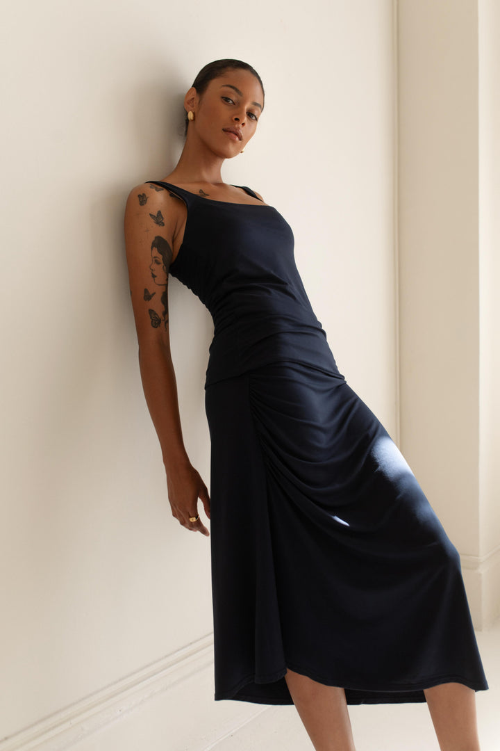 Regina Rouched Skirt