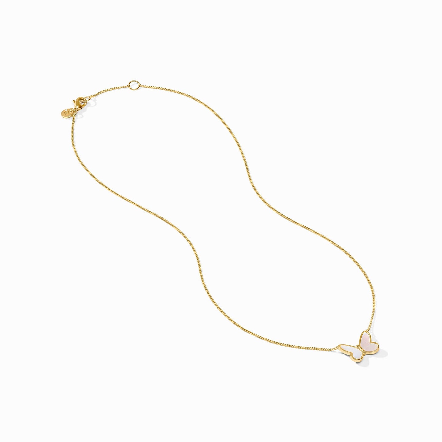 Papillon Delicate Necklace-MOP