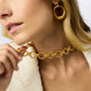 Portofino Link Necklace-Gold