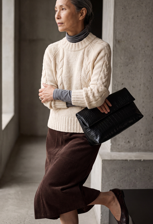 Hana Cable Sweater