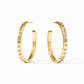 Rainbow Hoop Large-Champagne