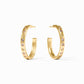 Rainbow Hoop Medium-Champagne